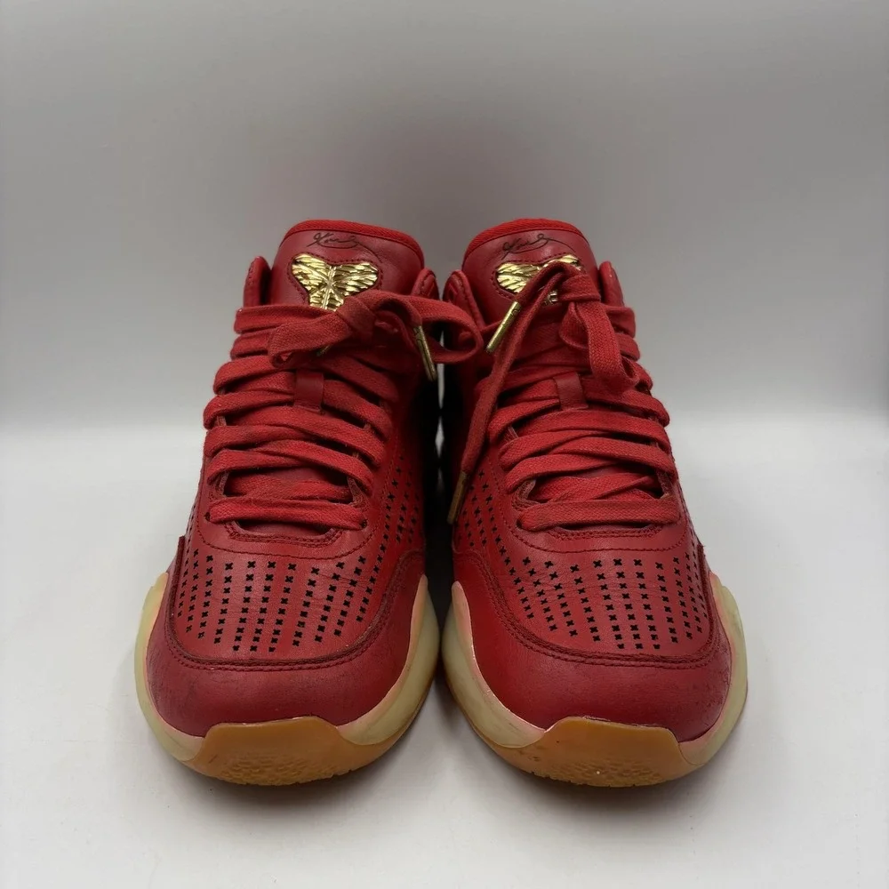 Nike Kobe X Mid EXT Shoes Mens Size 8.5 Red Gum‎ B Graded Sneakers 801366-600